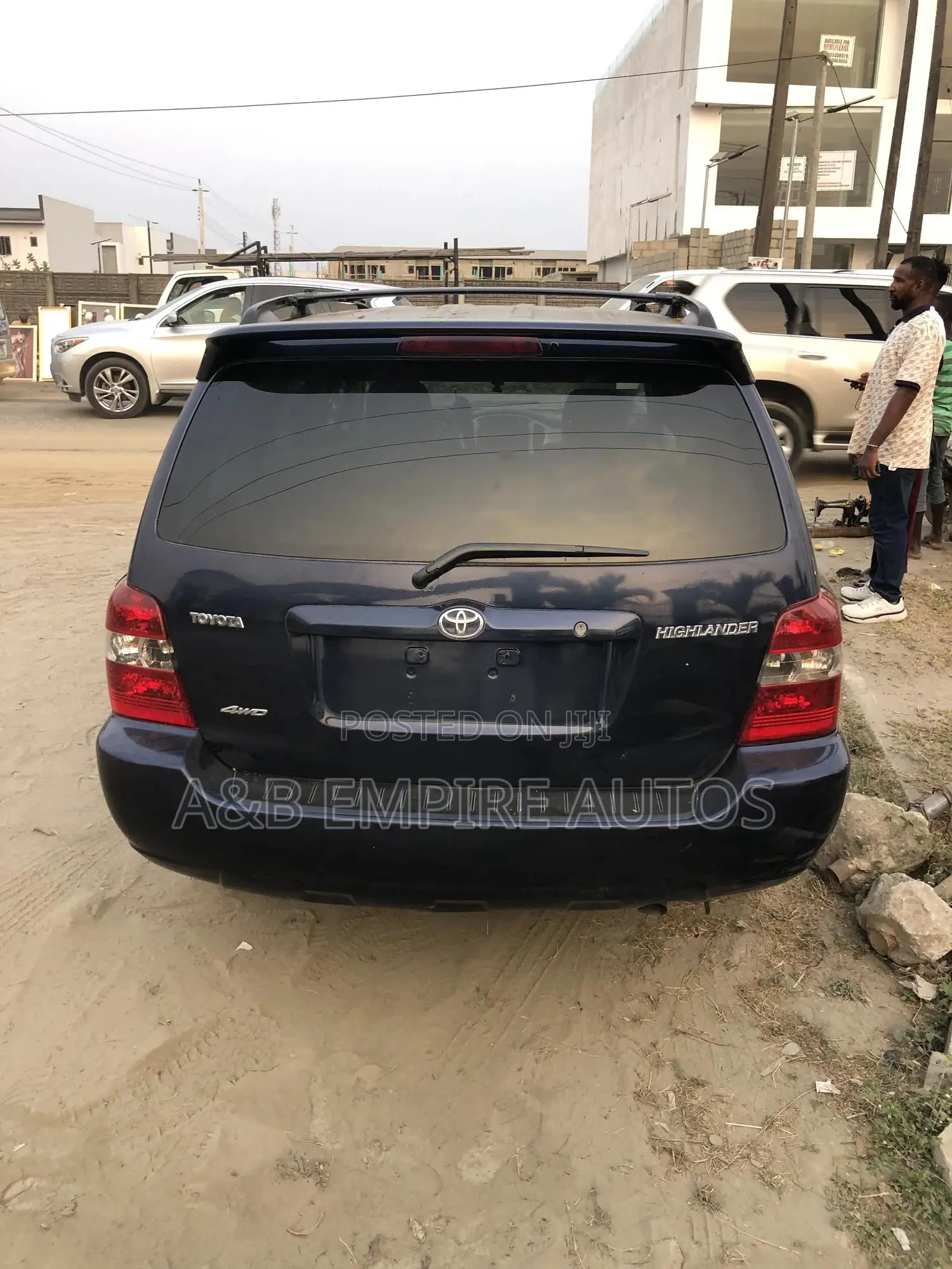 Toyota Highlander 2007 Blue