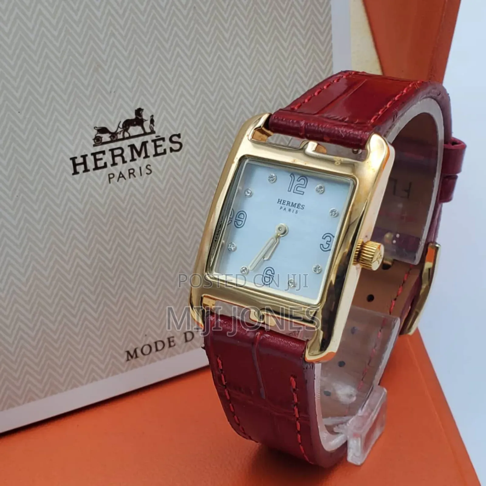 Hermes Womens Leather Watch