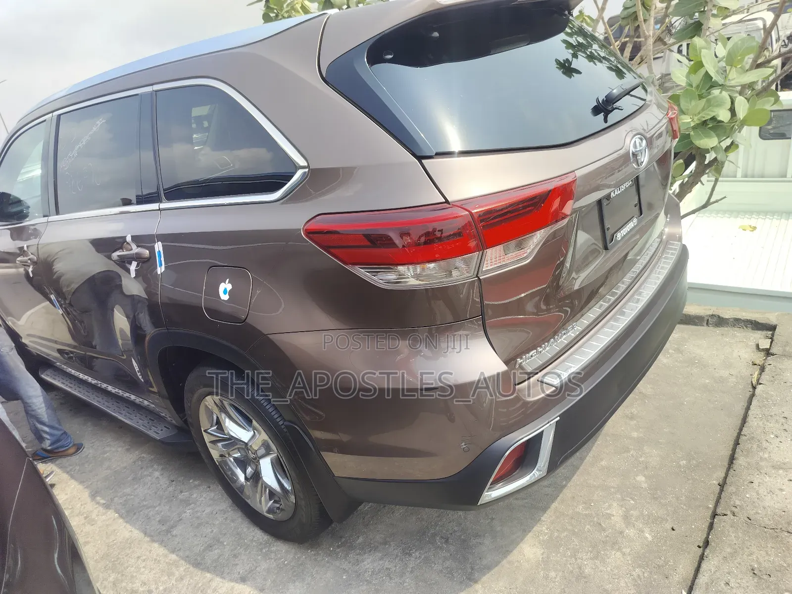 Toyota Highlander Limited Platinum 2019 Brown