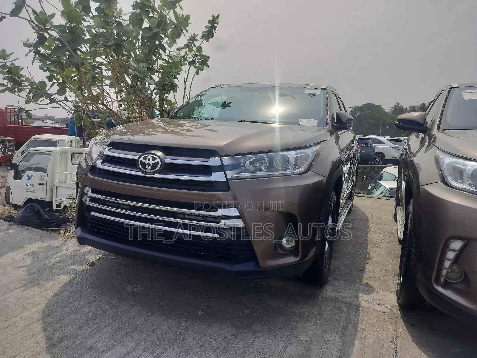Toyota Highlander Limited Platinum 2019 Brown
