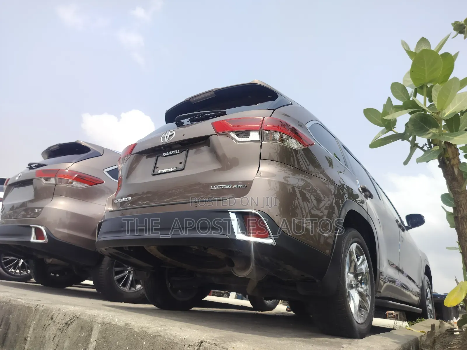 Toyota Highlander Limited 2019 Brown