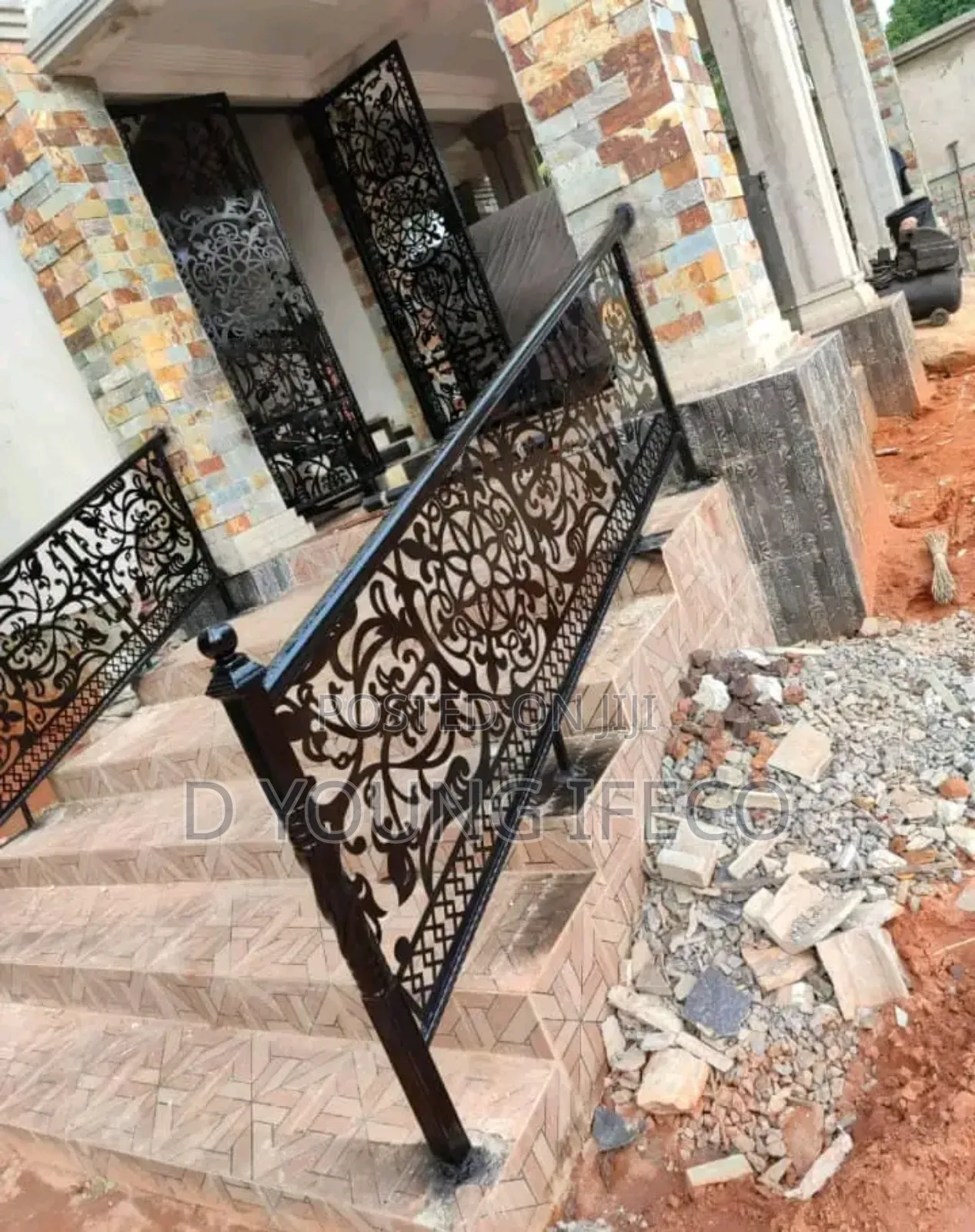 Morden Wrought Iron Handrail