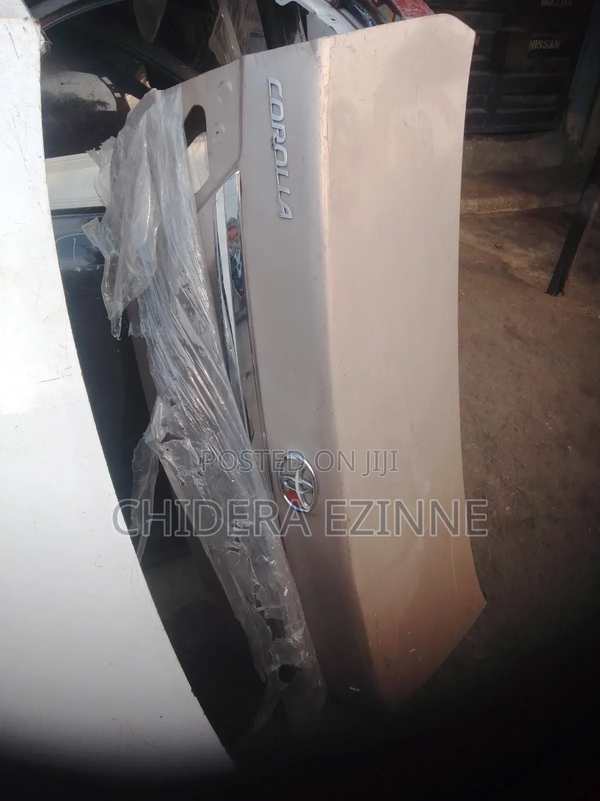Toyota Corolla 2012 Model Empty Boot