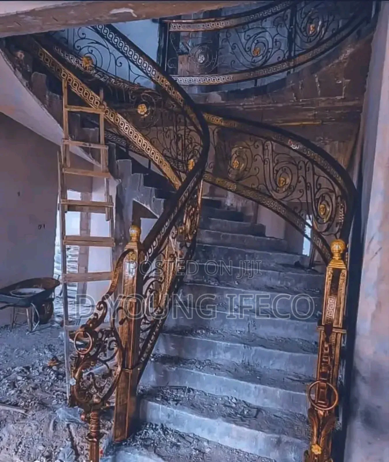 Kings Wrought Iron Handrail