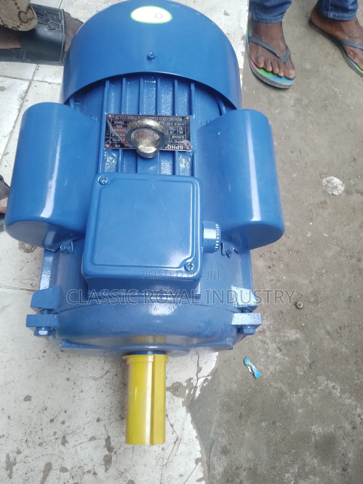 7.5 Kw Single Phase Electric Motor 10 HP