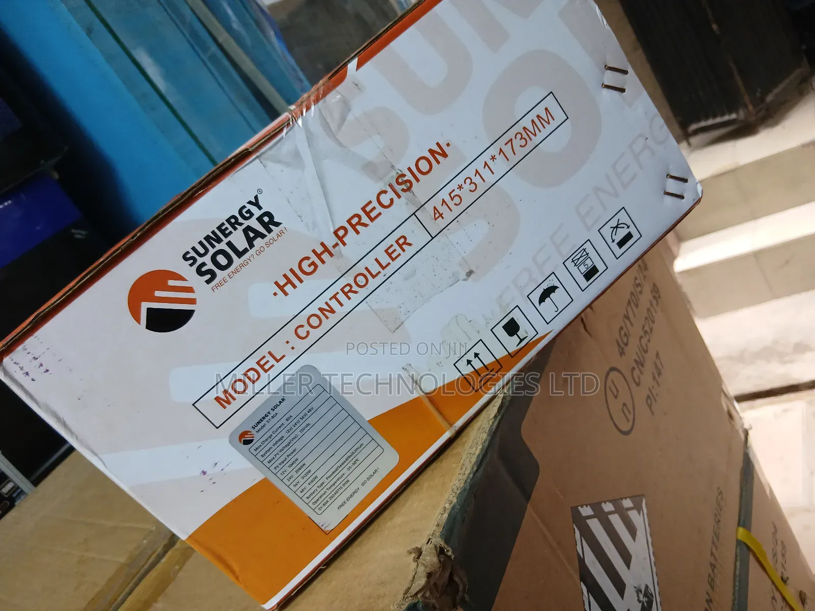 80a Sunergy Charge Controller, Ready for Pick-Up.