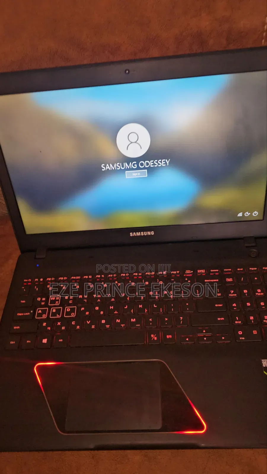 Laptop Samsung Notebook Odyssey 16GB Intel Core I7 HDD 1T