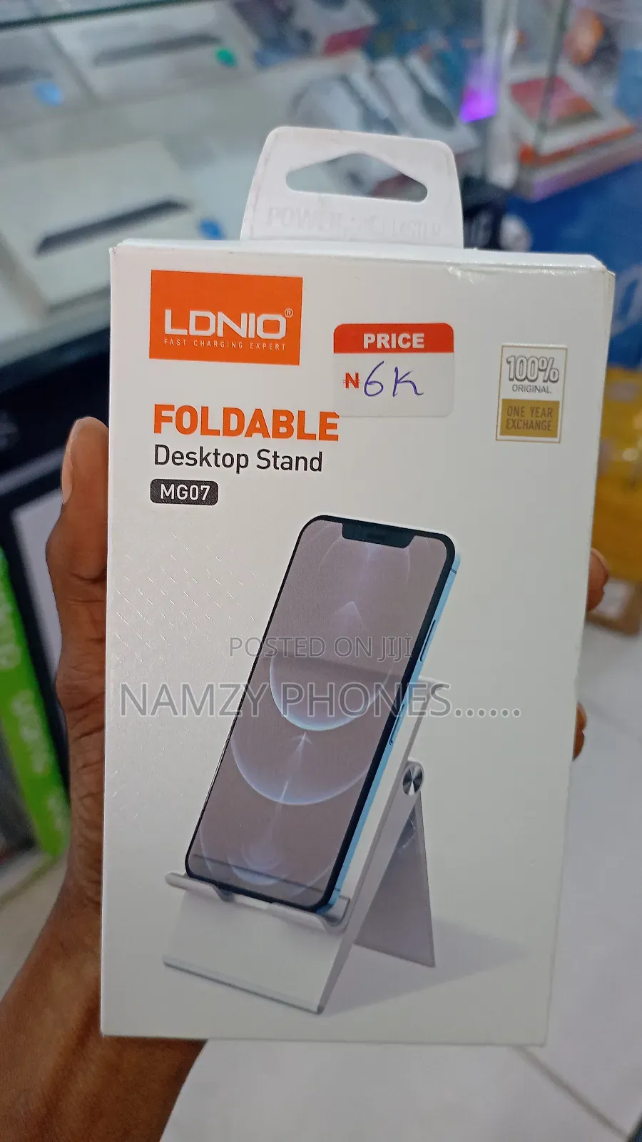 LDNIO Foldable Phone Stand Holder
