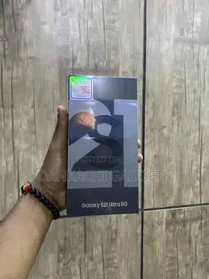New Samsung Galaxy S21 Ultra 5G 256 GB Black