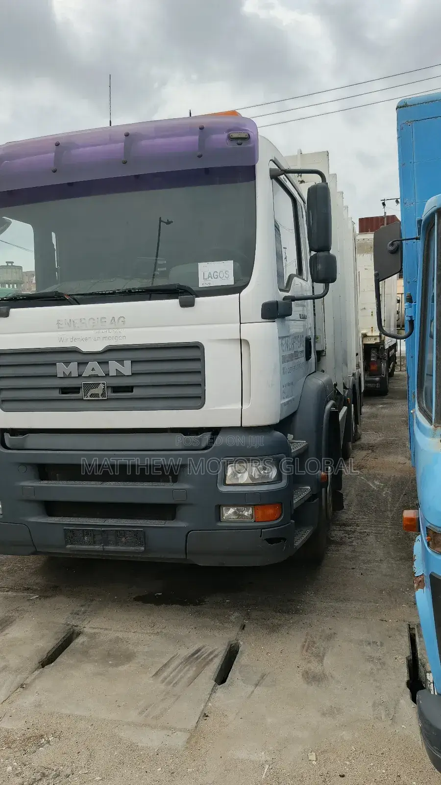 Super Clean Garbage Compactor Man Tga Truck