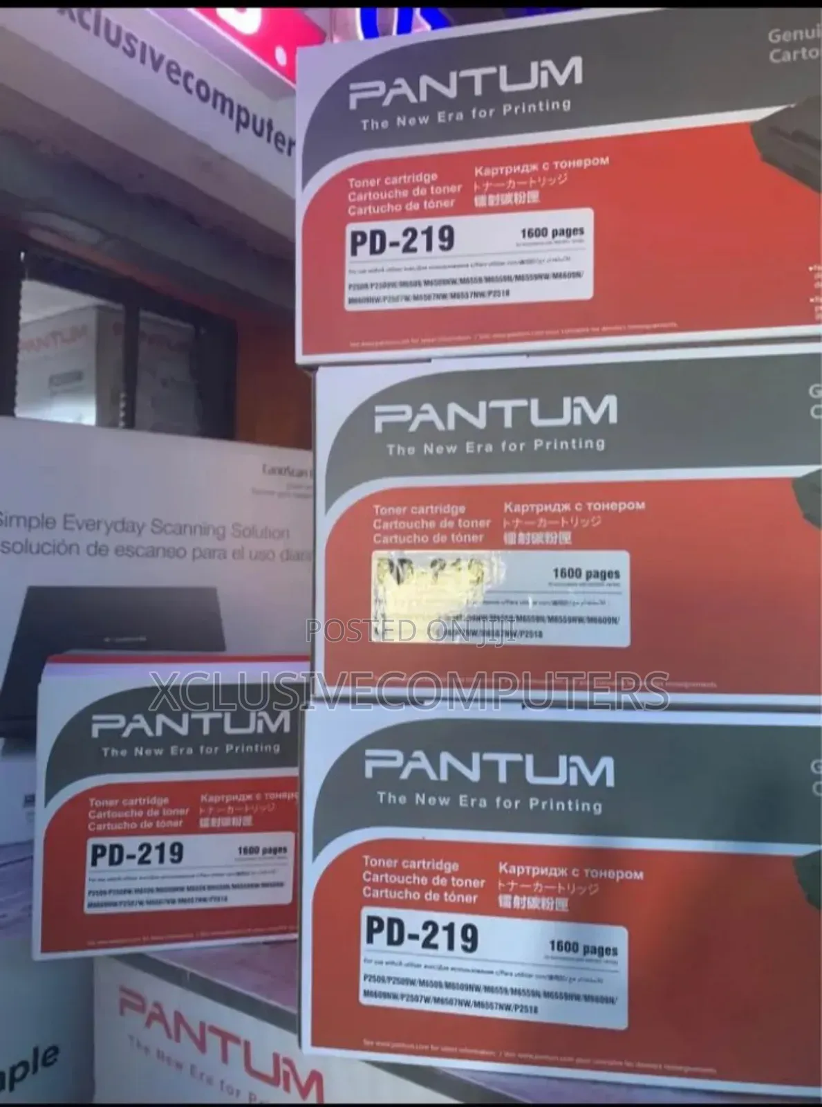 Pantum Toner Cartridge Pd-219 P2509w/P2509/M6509/M6509nw