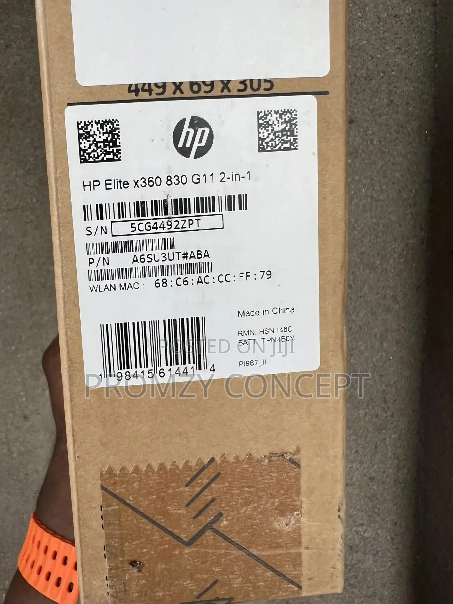 New Laptop HP EliteBook 830 16GB Intel Core Ultra 5 SSD 512GB