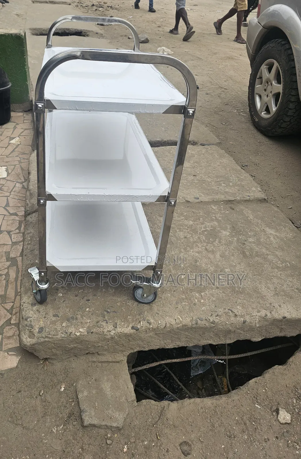 Stainless Steel Food Trolley