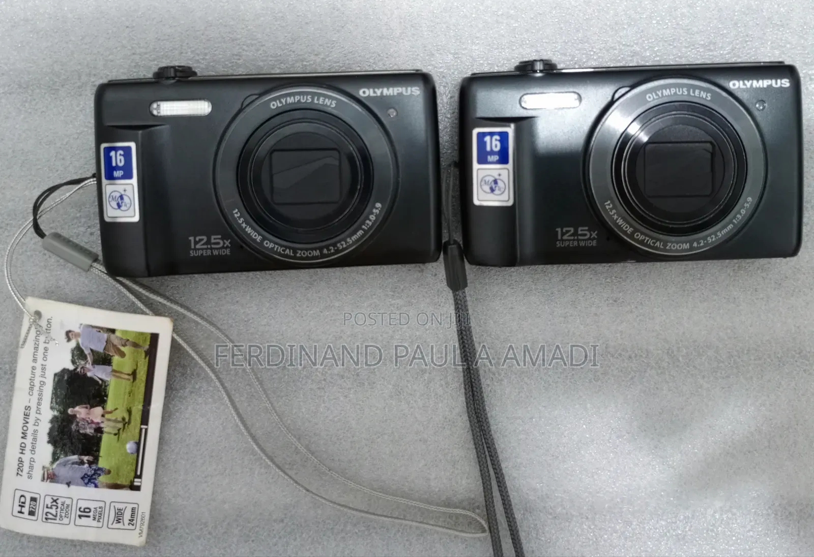 Olympus Digital Photo and Video Camera for Passport