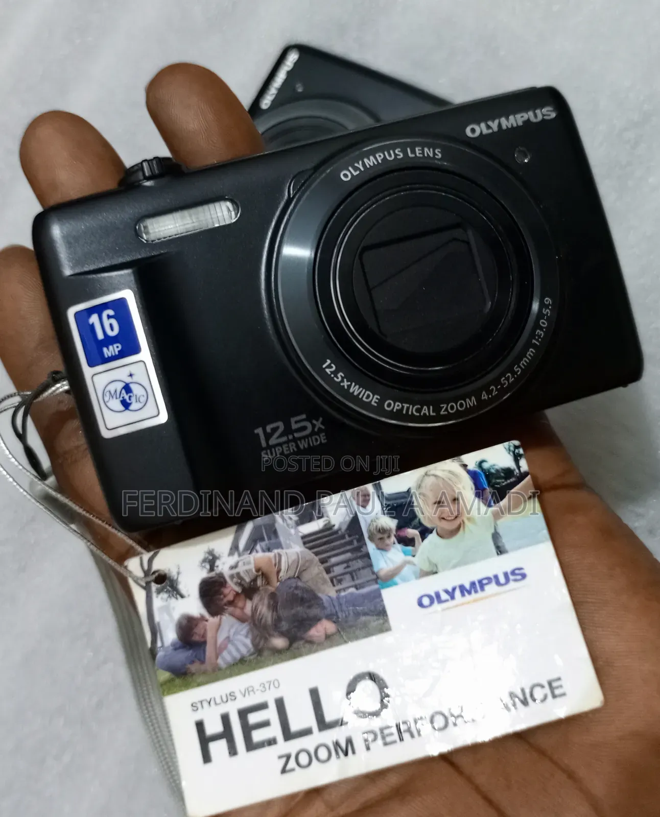 Olympus Digital Photo and Video Camera for Passport