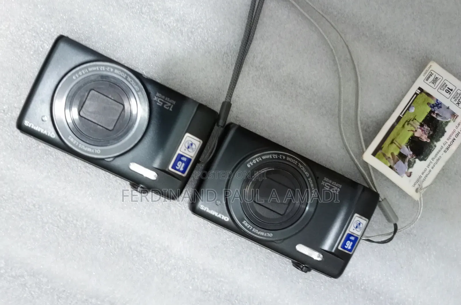 Olympus Digital Photo and Video Camera for Passport