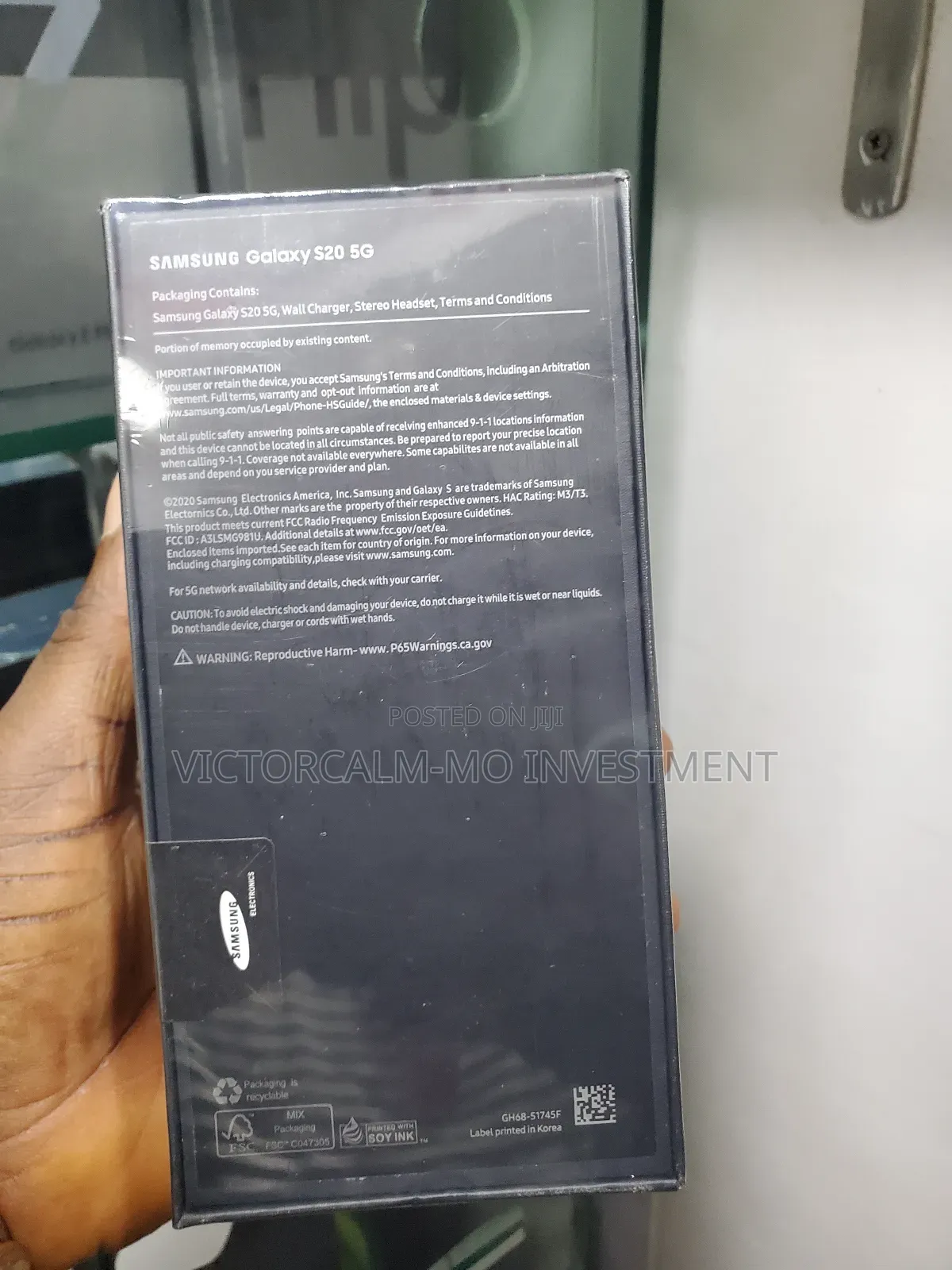 New Samsung Galaxy S20 128 GB