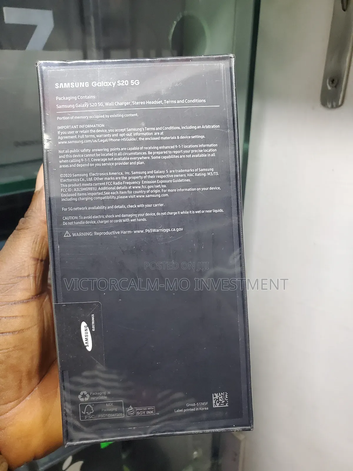 New Samsung Galaxy S20 128 GB