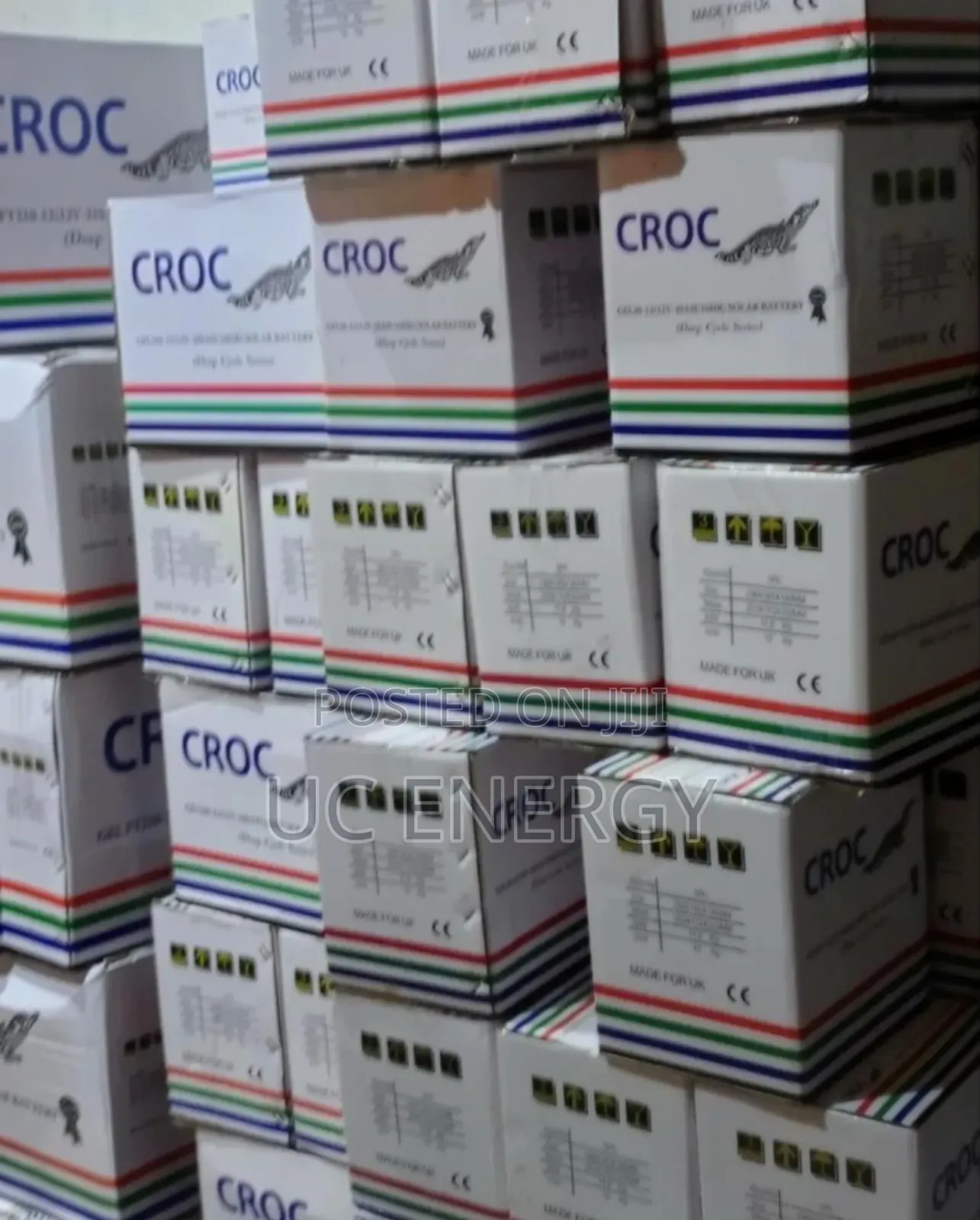 100ah CROC Dry Cells Battery 12 V