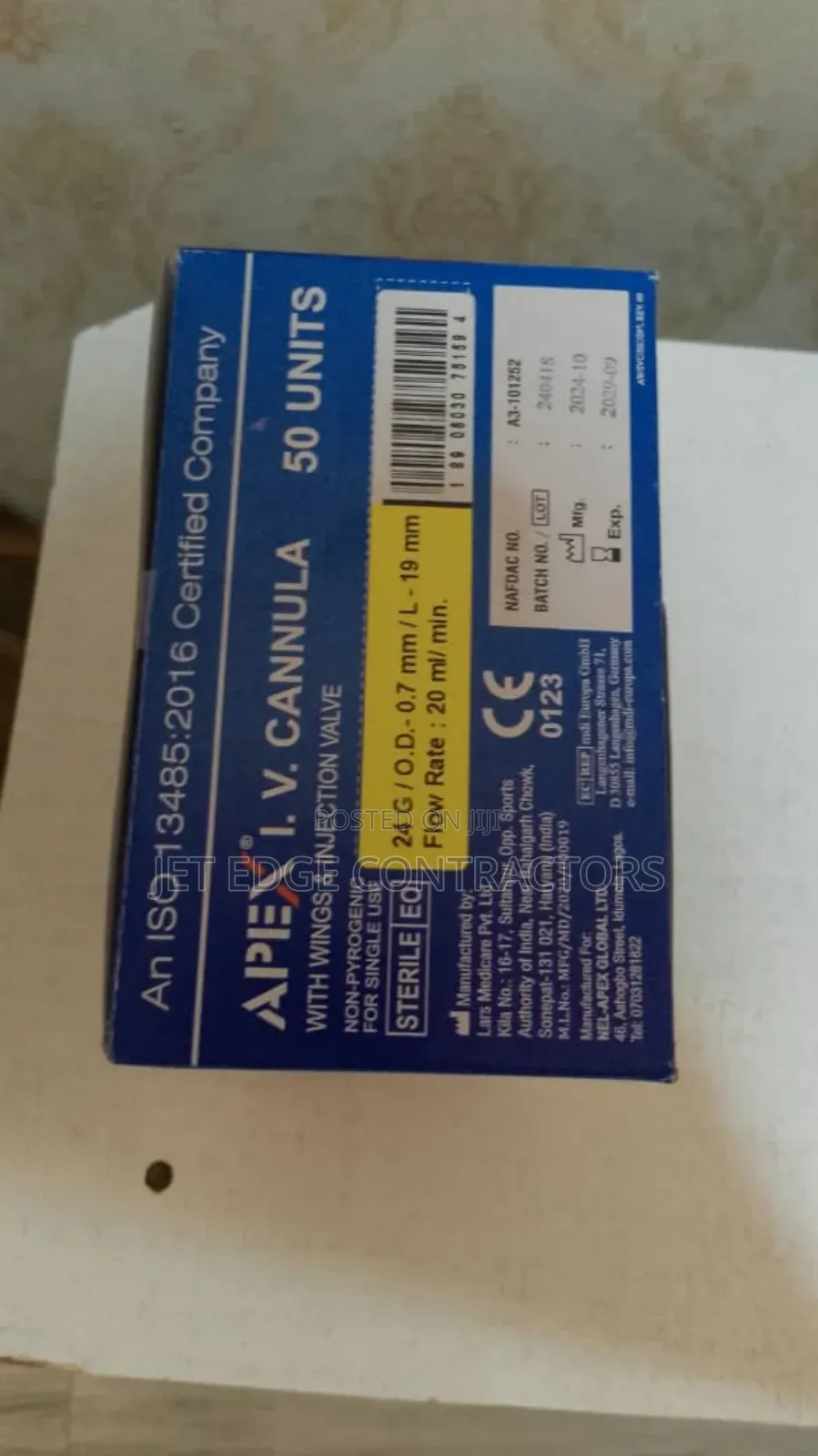 Cannula IV