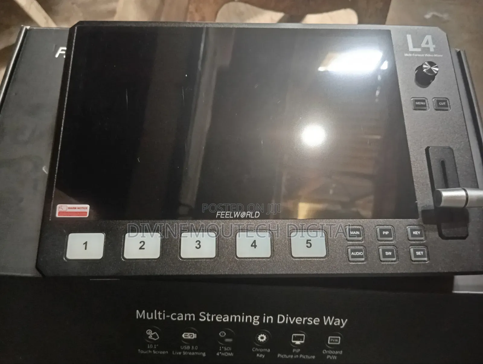 5 Channels Feelworld Hdmi/Sdi Video Mixer