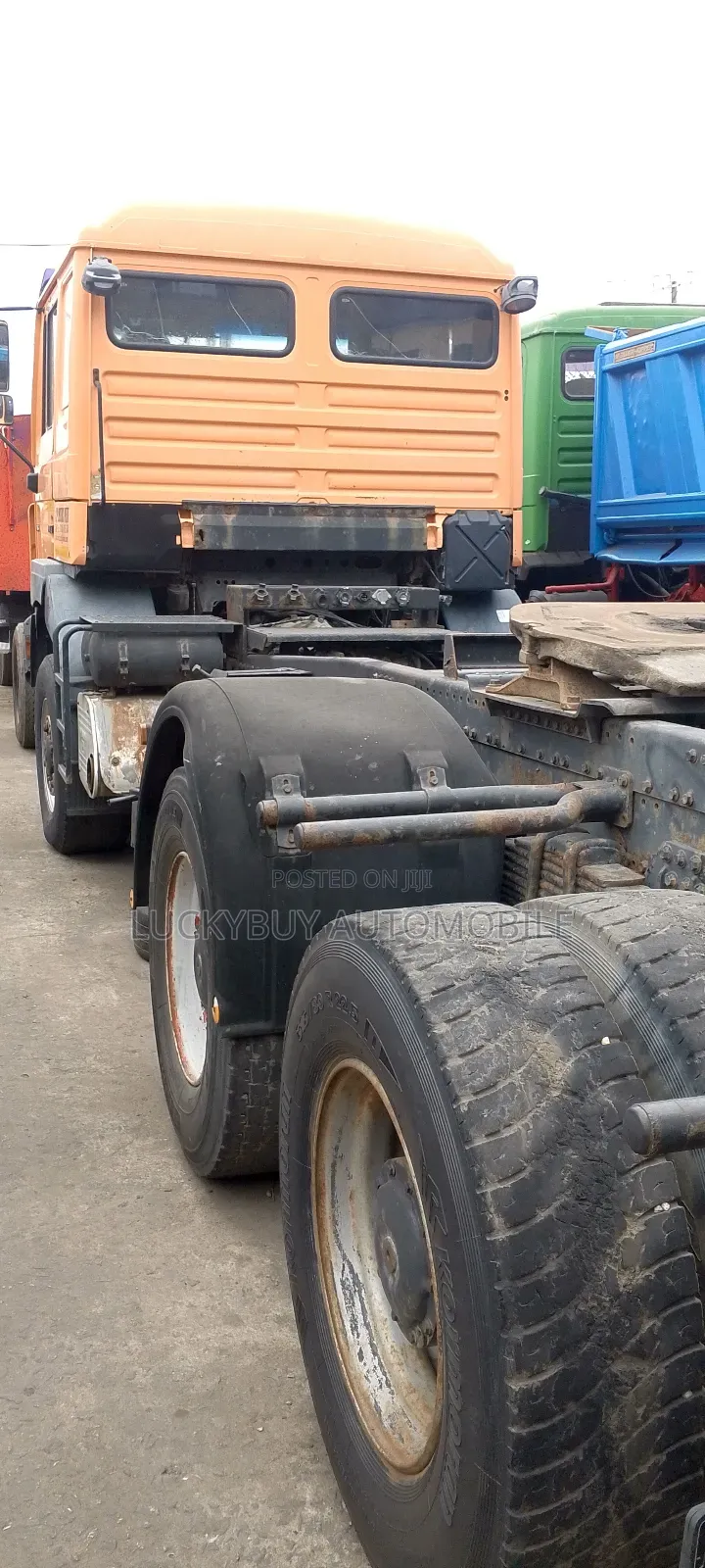 Man Diesel 10 Tyres Trailer Head