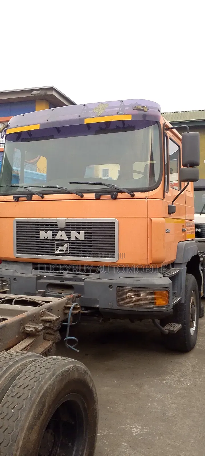 Man Diesel 10 Tyres Trailer Head