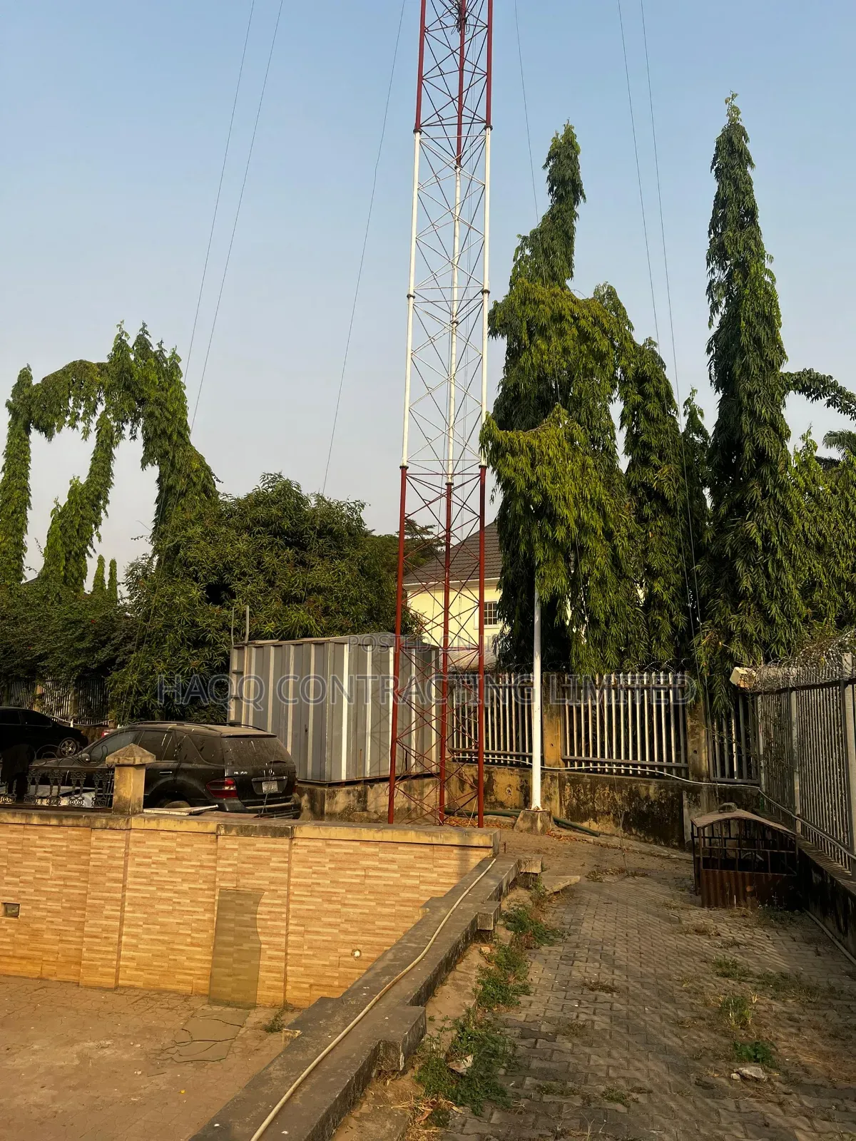 Radio Mast, Network Mast, Fabrication and Set Up