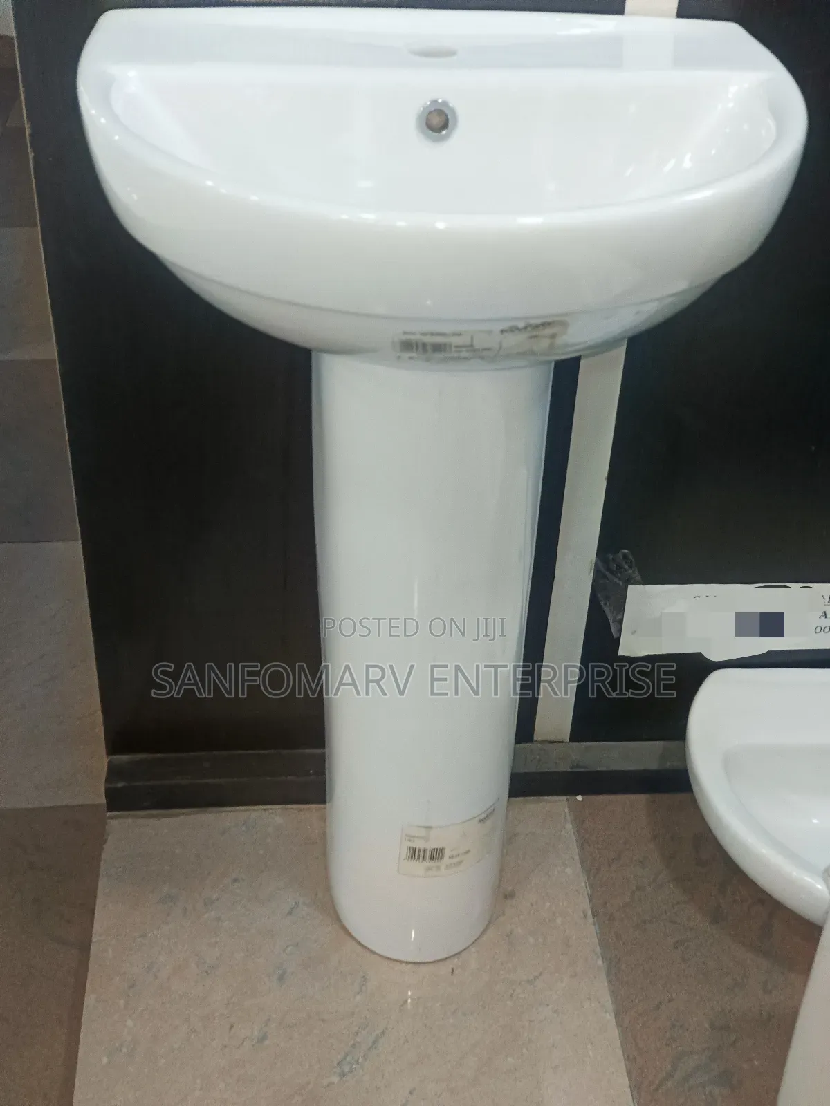 Twyford Refresh Basin&Pedestal Re 4121wh