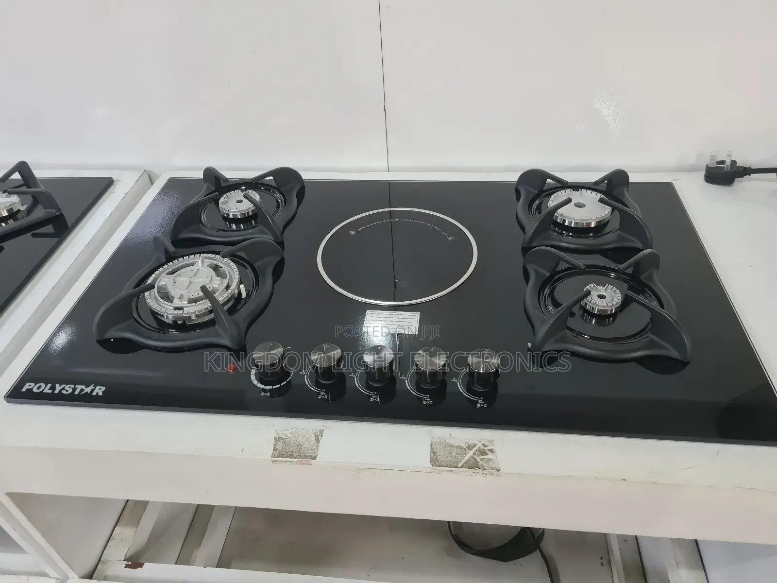 Polystar Inbuilt Cooker 60x90cm 4 Gas 1 Electric 100% Cop