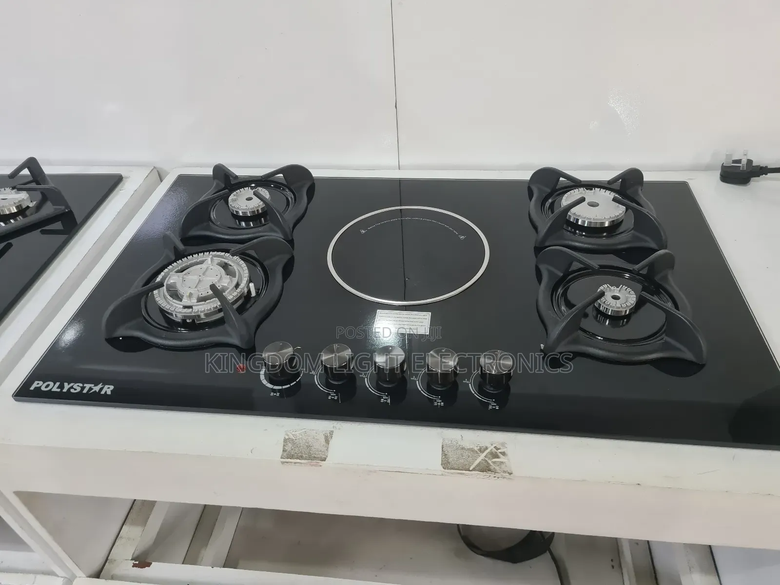Polystar Inbuilt Cooker 60x90cm 4 Gas 1 Electric 100% Cop
