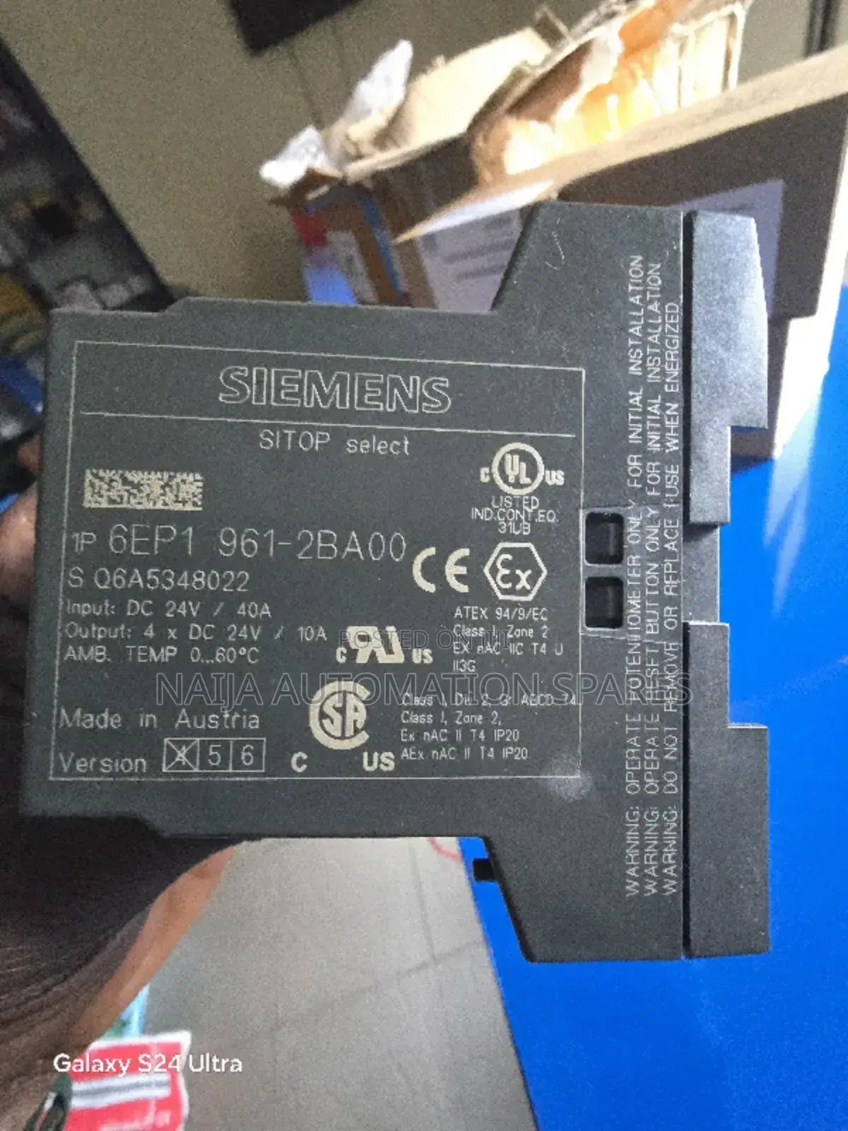Siemens Diagnosis Module, Sitop Select | 6ep1961-2ba00