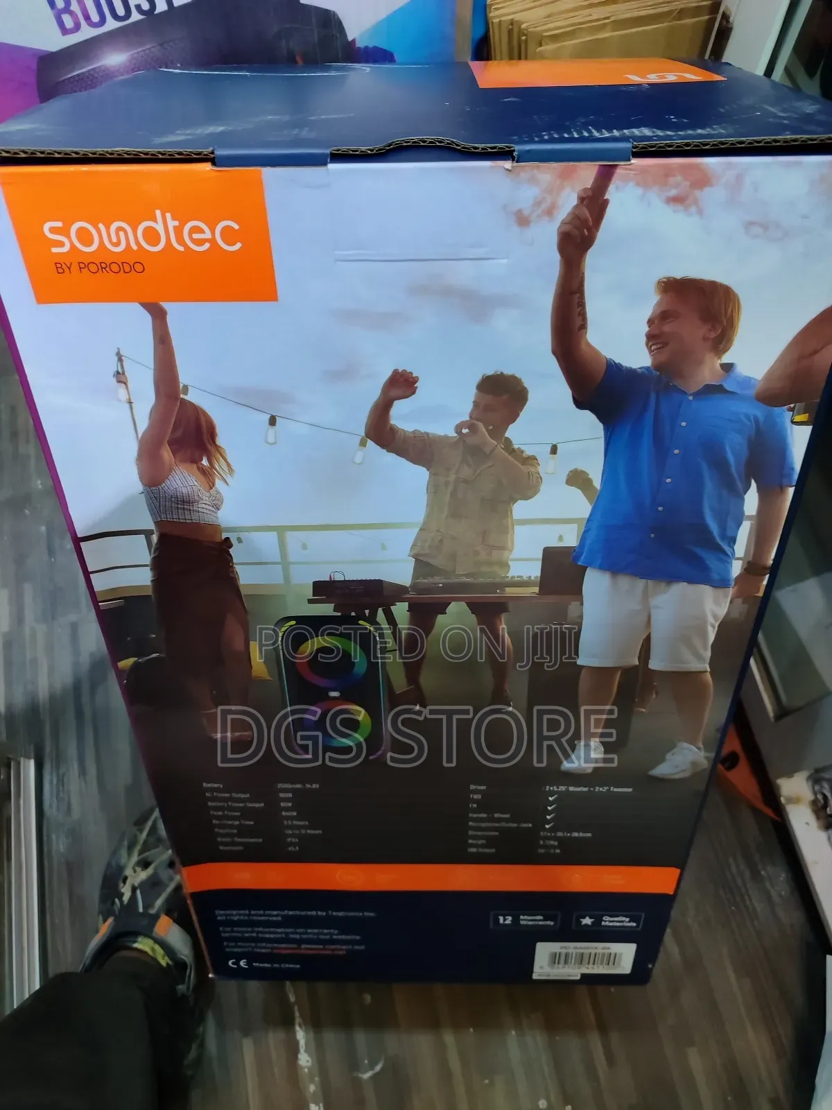 Porodo Soundtec Bash X 640w Bluetooth Speaker