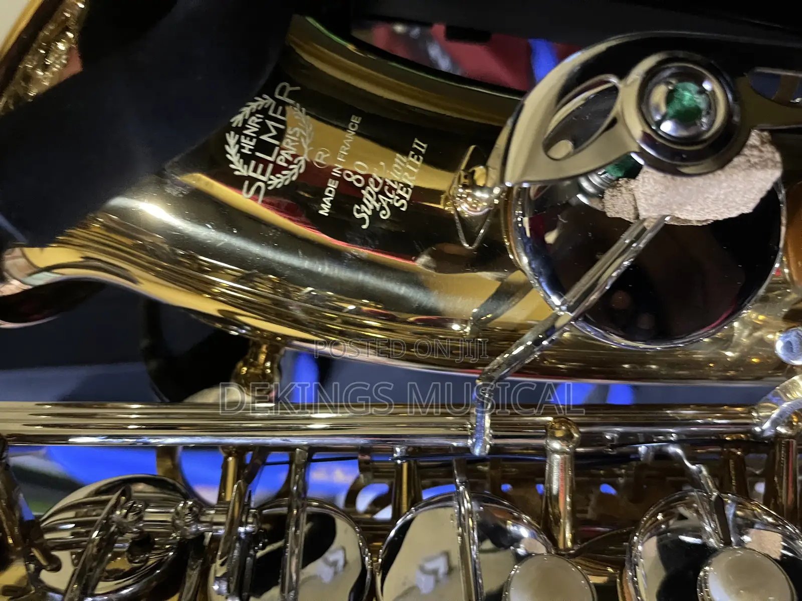 Henri Selmer Paris Alto Saxophone Gold