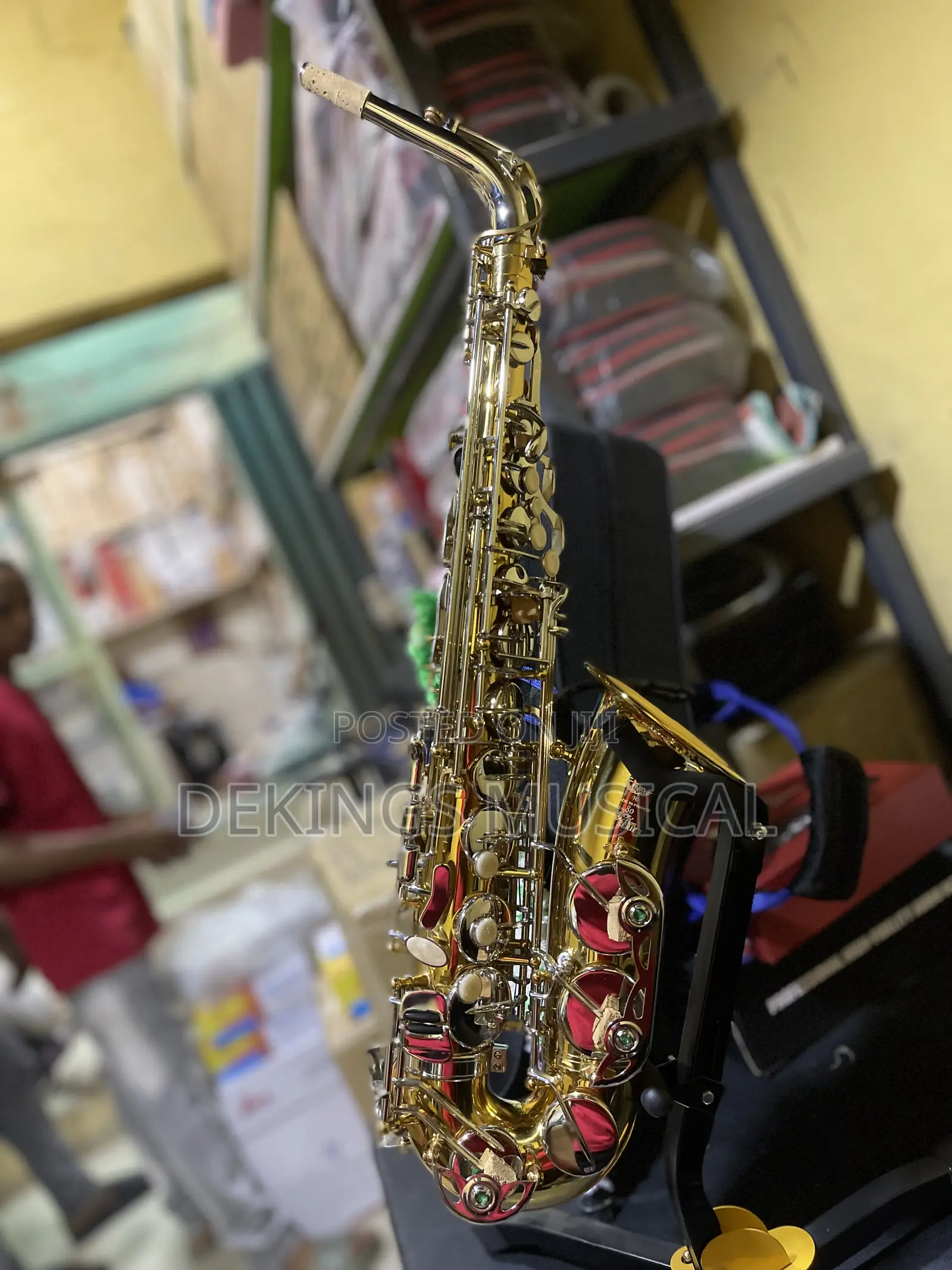 Henri Selmer Paris Alto Saxophone Gold