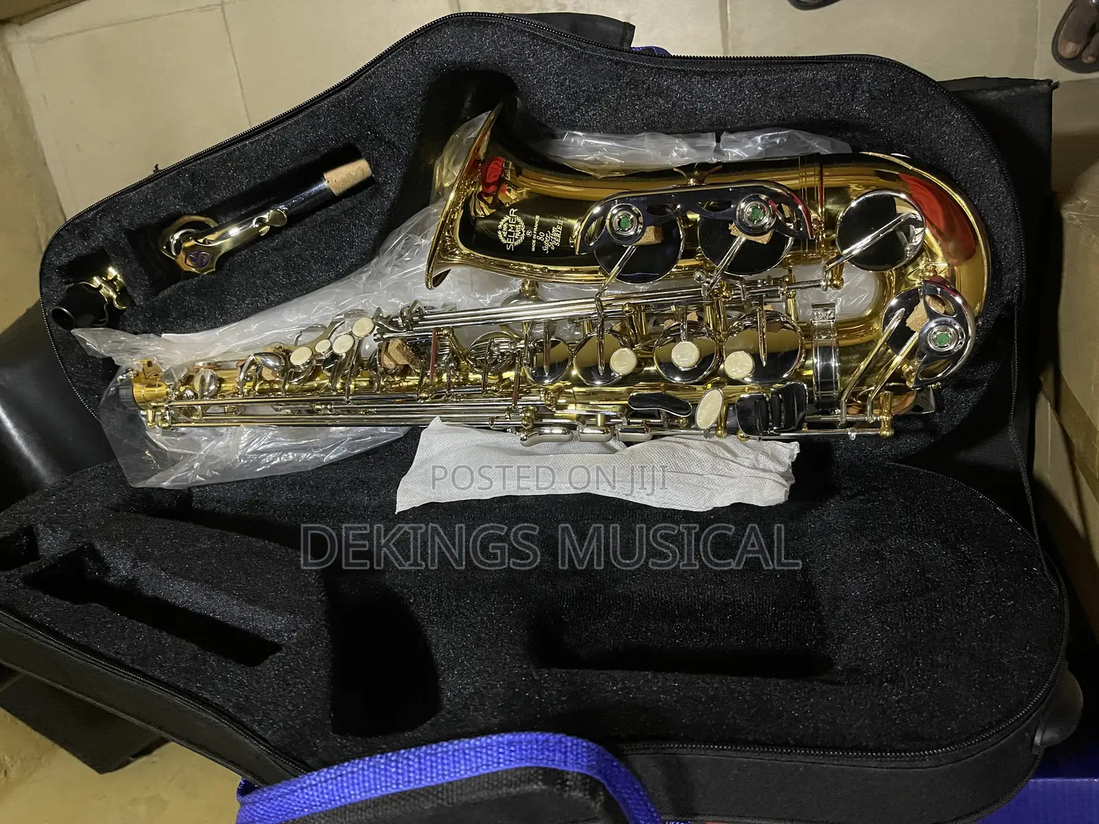 Henri Selmer Paris Alto Saxophone Gold