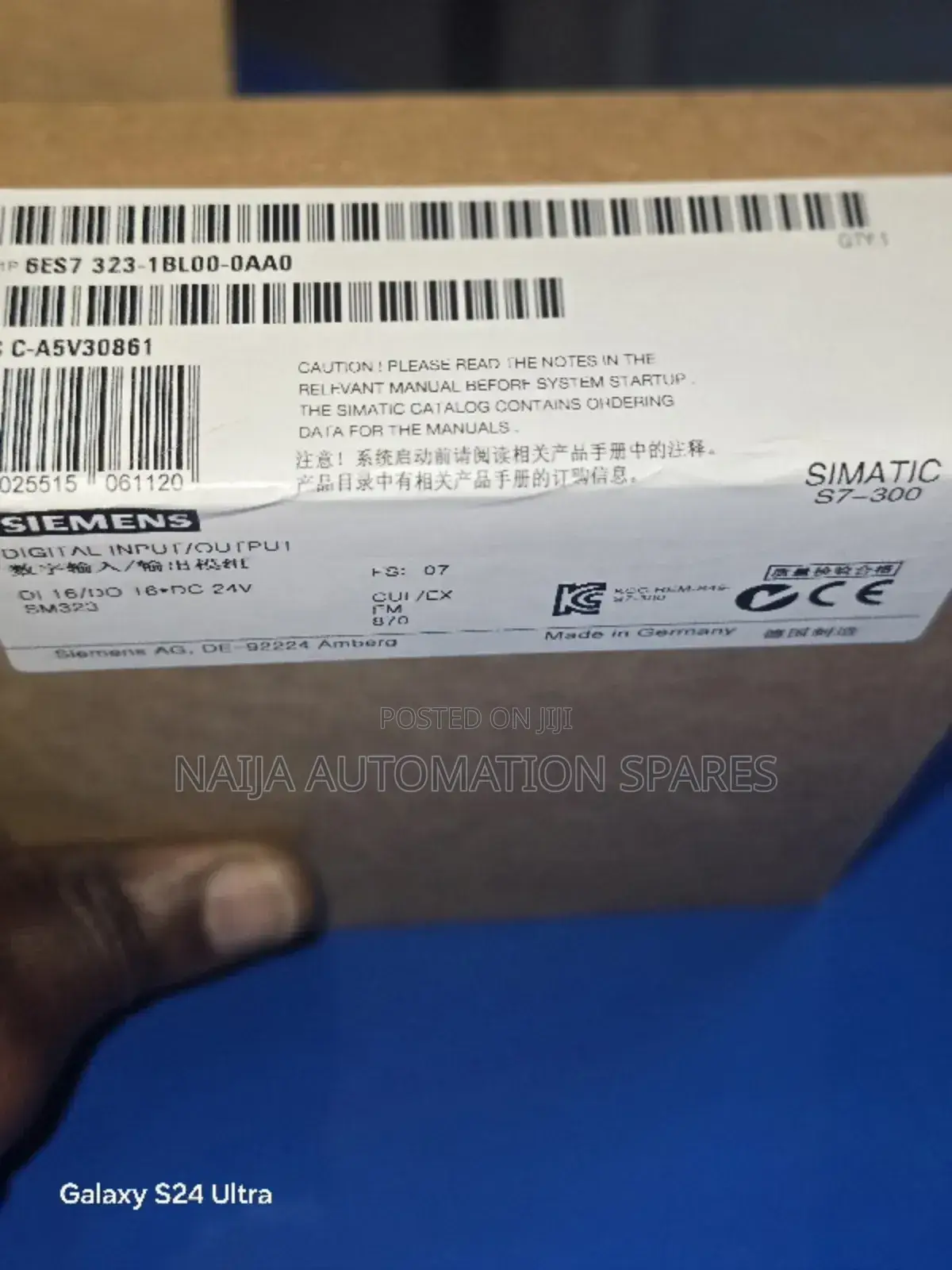 Siemens | 6es7323-1bl00-0aa0 | Simatic S7-300 Digital Module