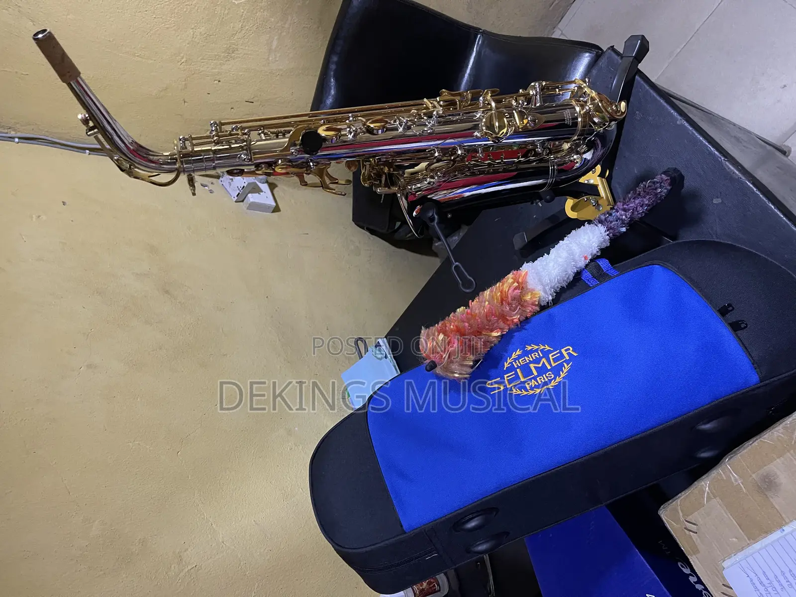 Henry Selmer Paris Alto Saxophone Silver Gold