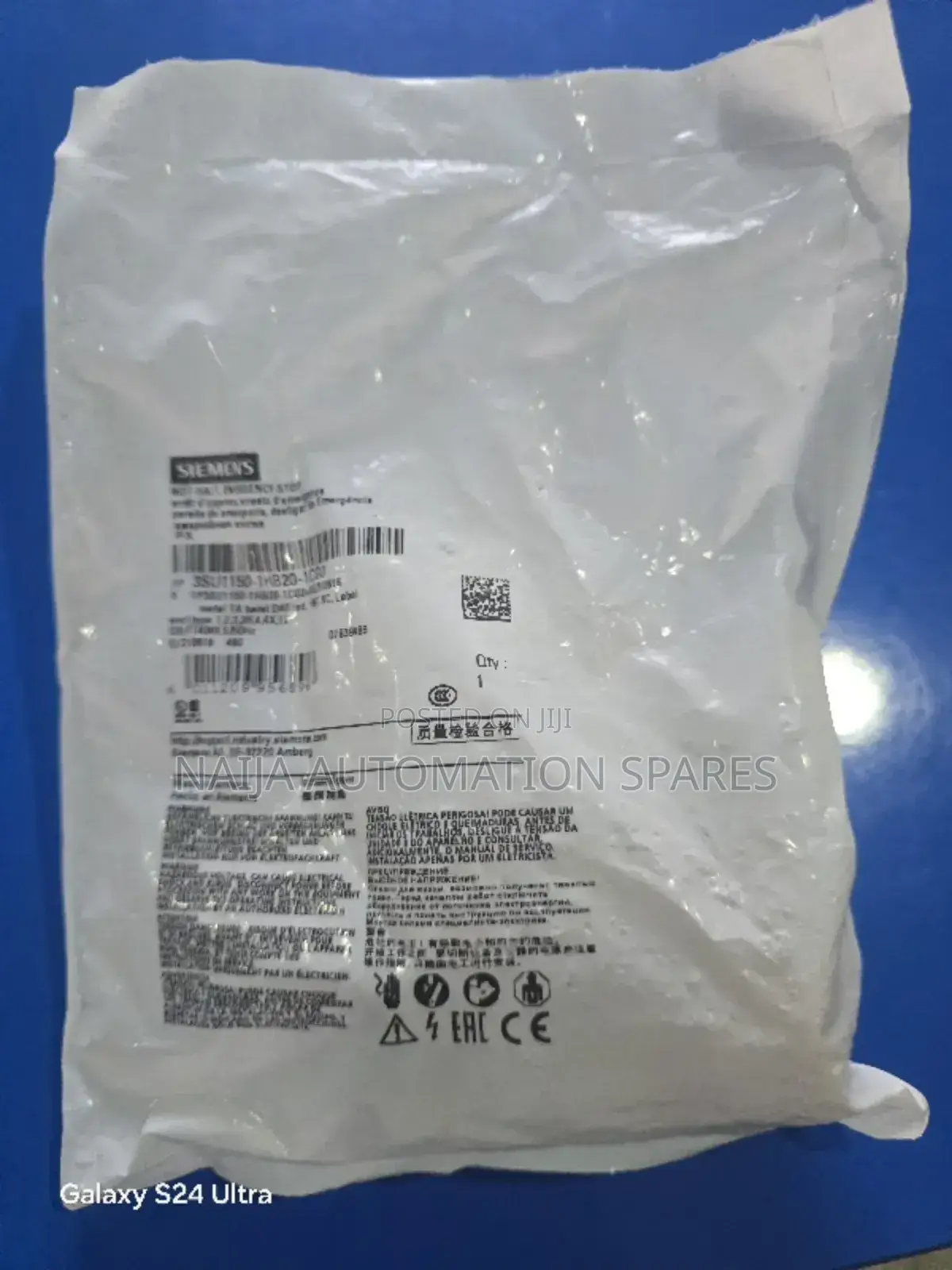 Siemens Emergency Stop | 3su1150-1hb20-1cg0
