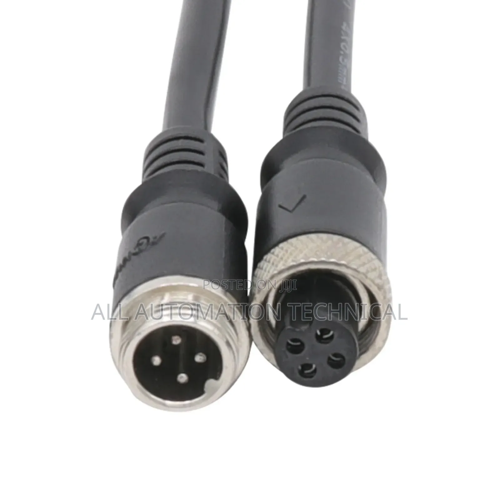 Male to Female 4pin Network and Sensor Connection Cable M12