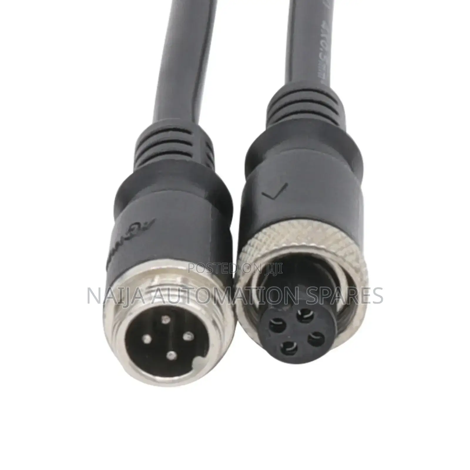 Male to Female 4pin Network and Sensor Connection Cable M12