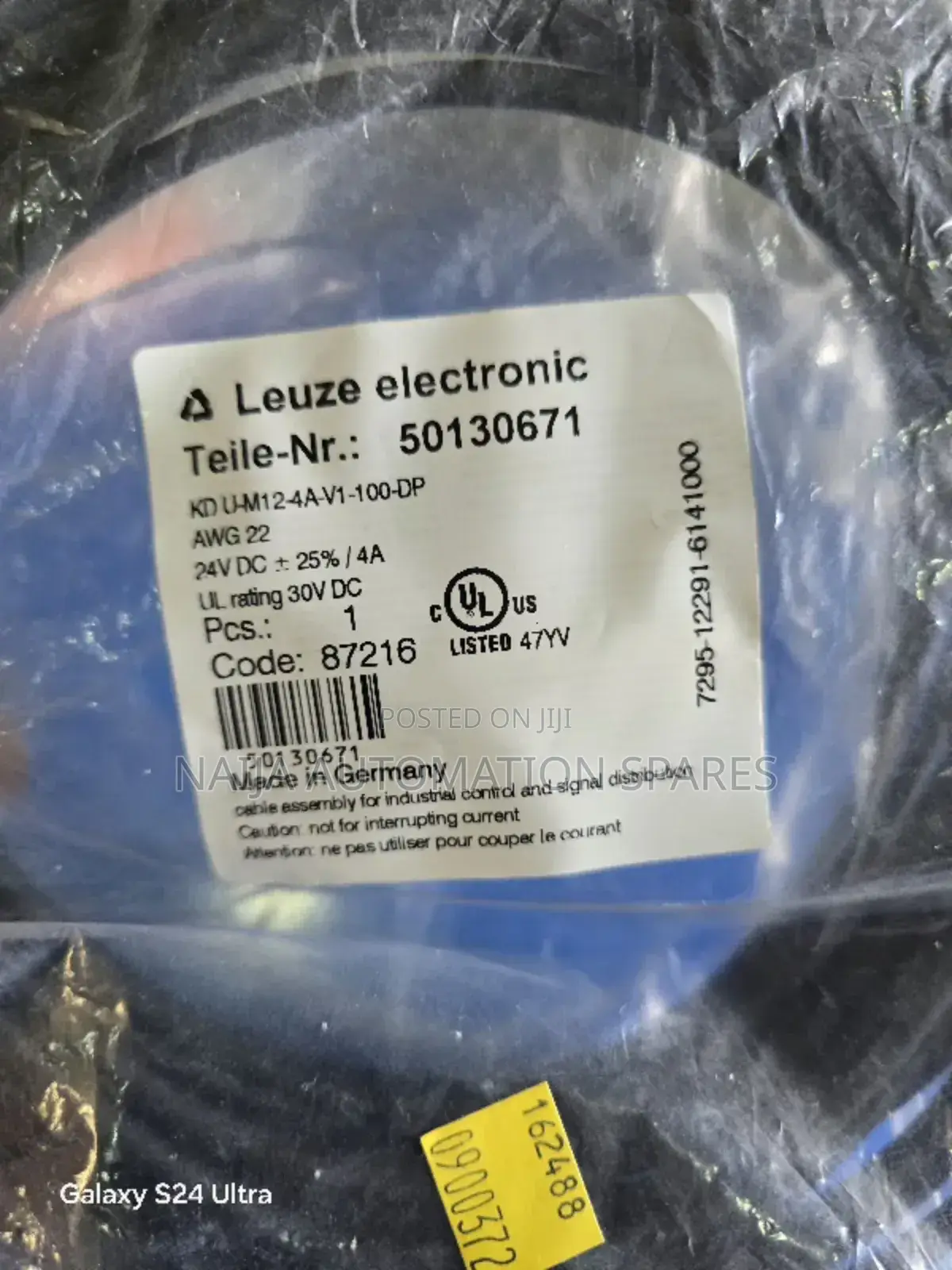 Leuze | KD U-m12-4a-v1-100-dp | Connection Cable | 50130671