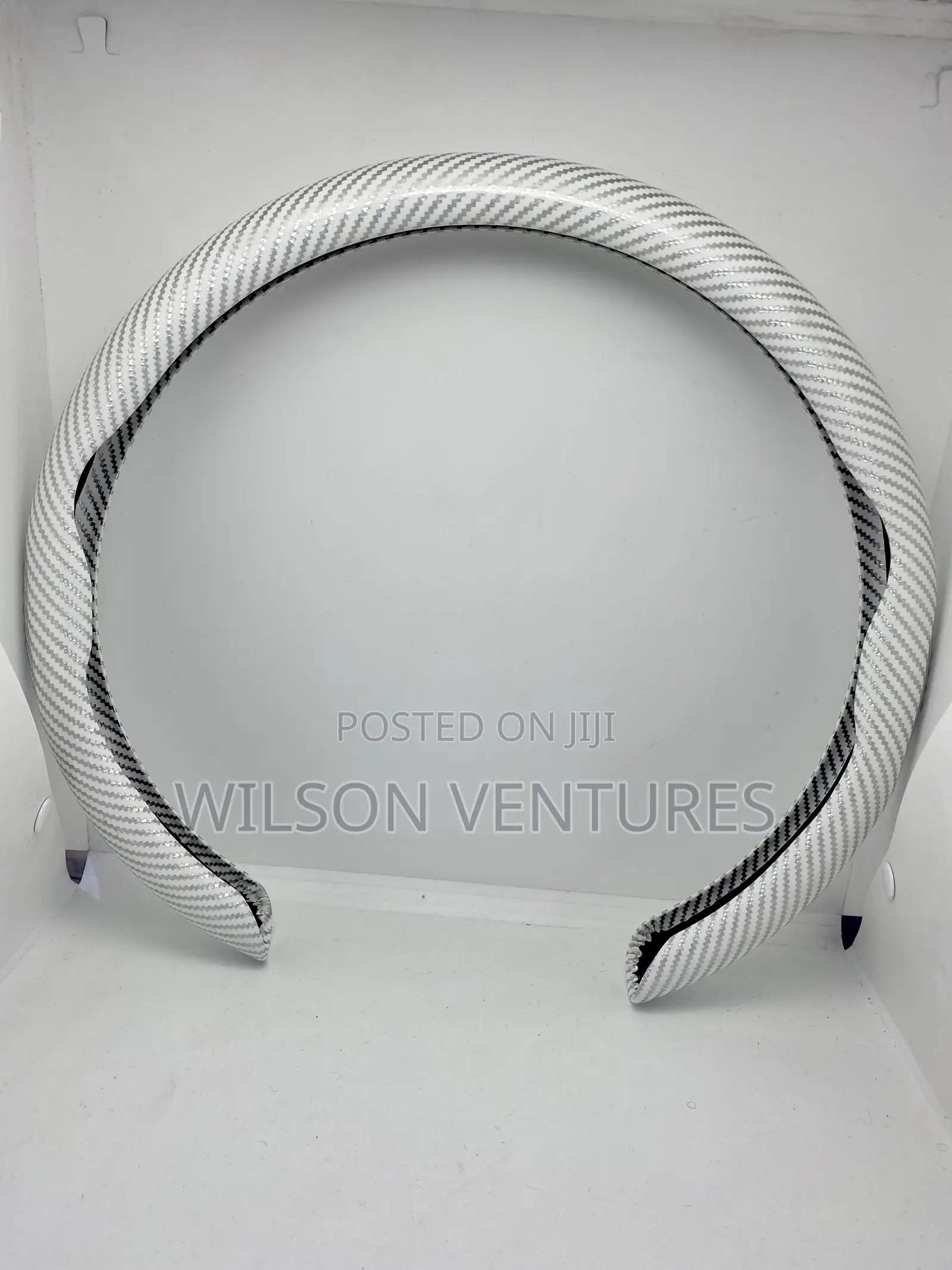 High Quality White Color Steering Cover