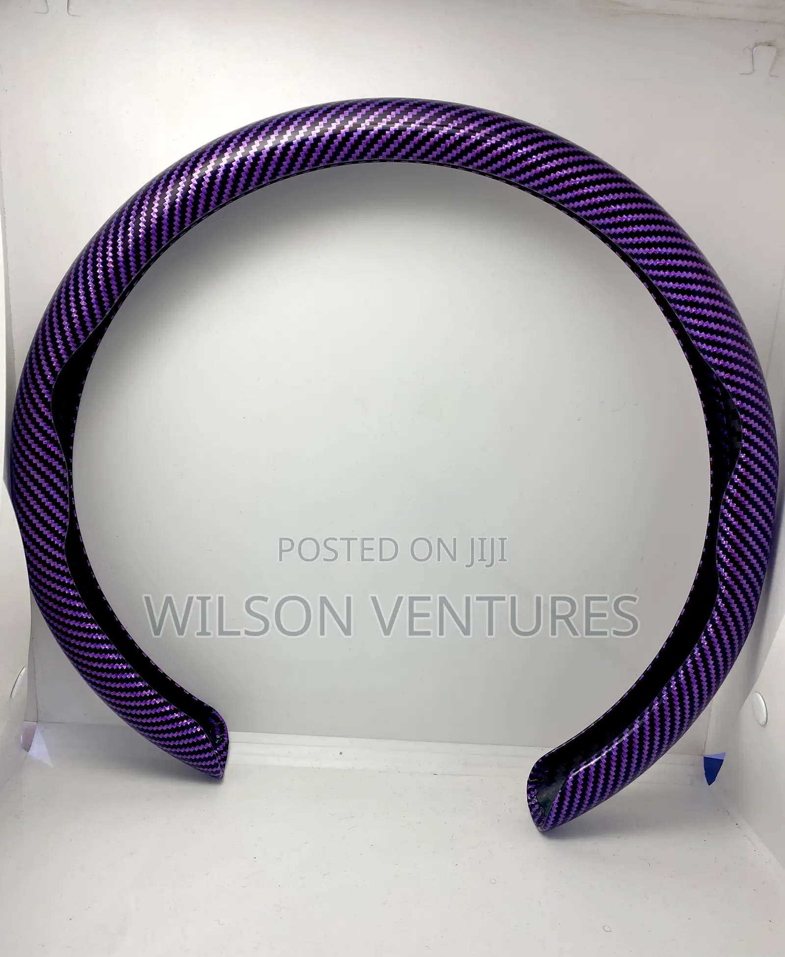 Purple Color Steering Wheel Grip Cover