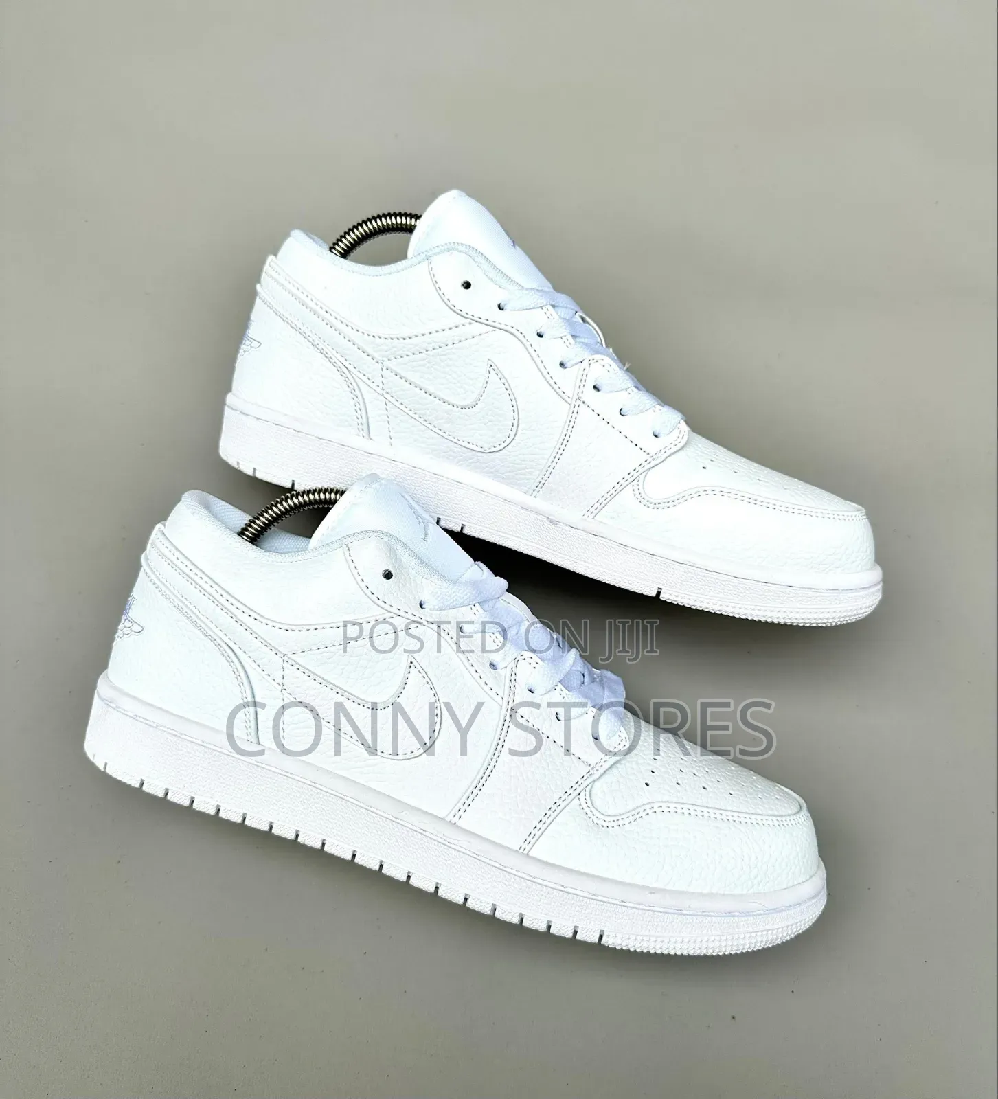 Authentic Jordan 1 Low Triple White