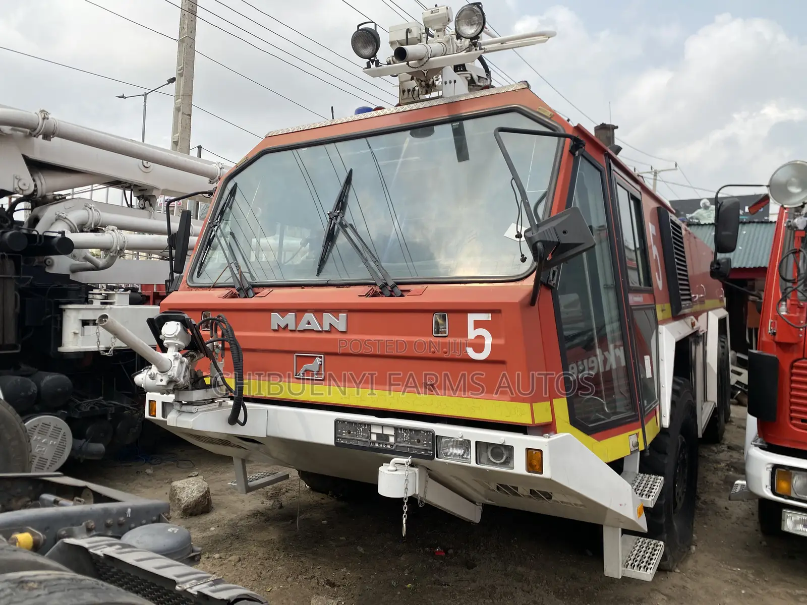 Airport Fire Service Truck