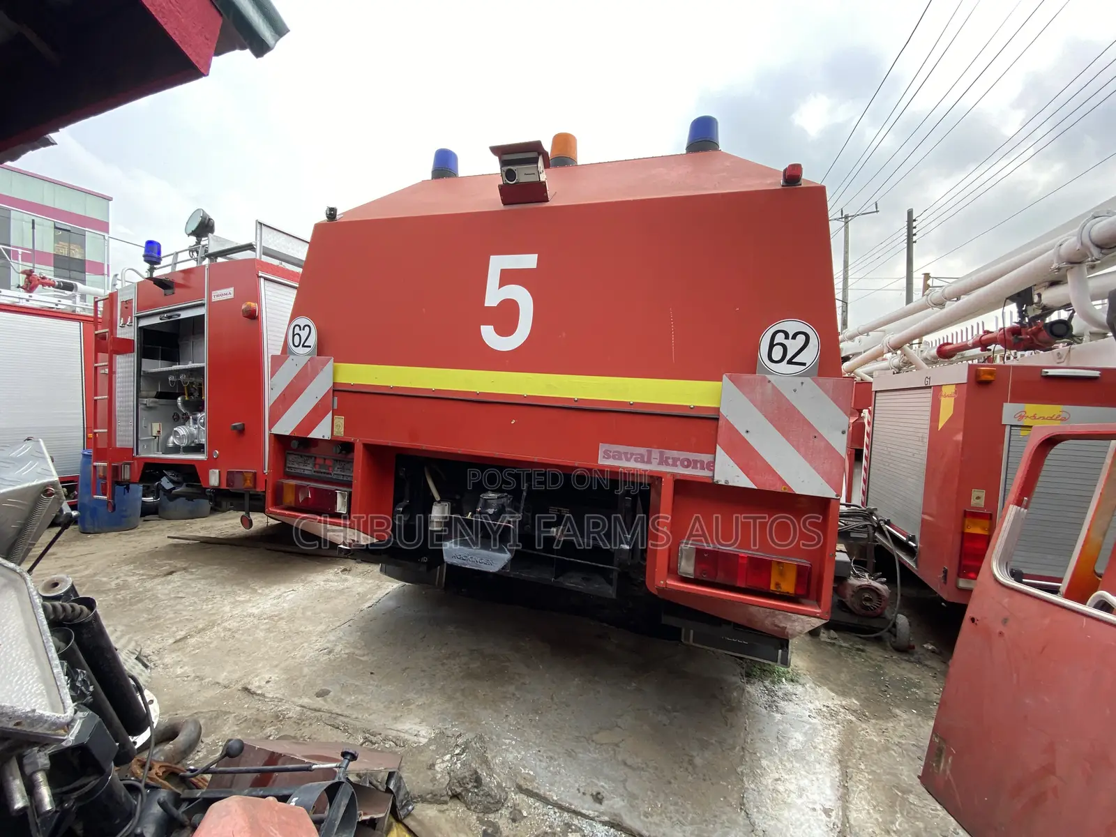 Airport Fire Service Truck