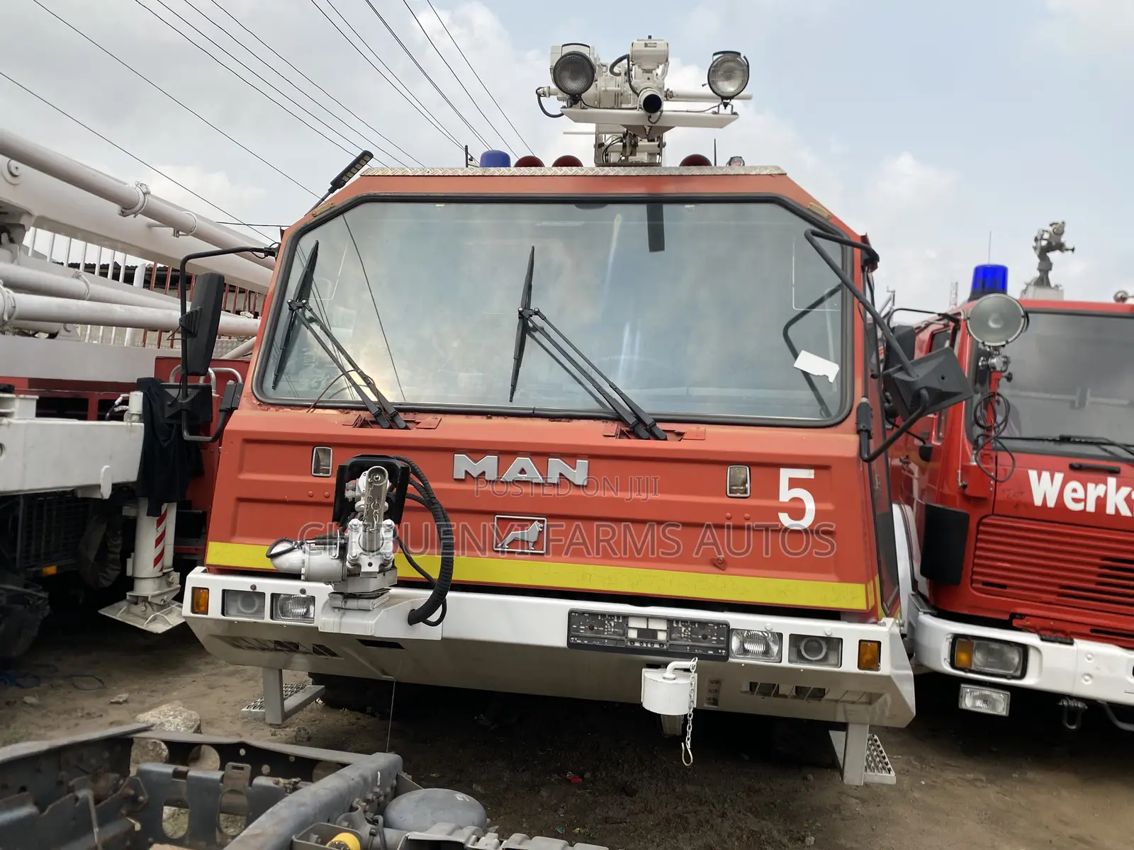 Airport Fire Service Truck