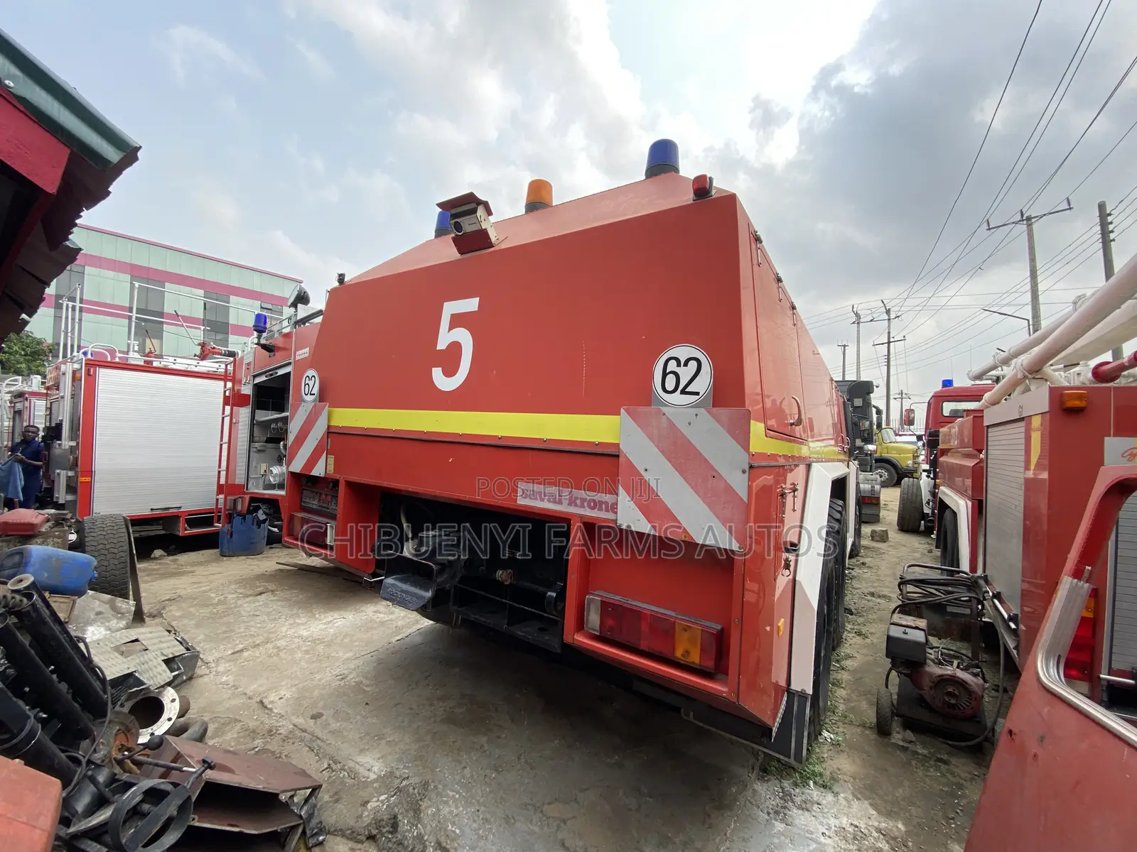 Airport Fire Service Truck