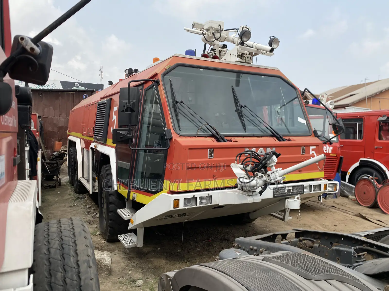 Airport Fire Service Truck